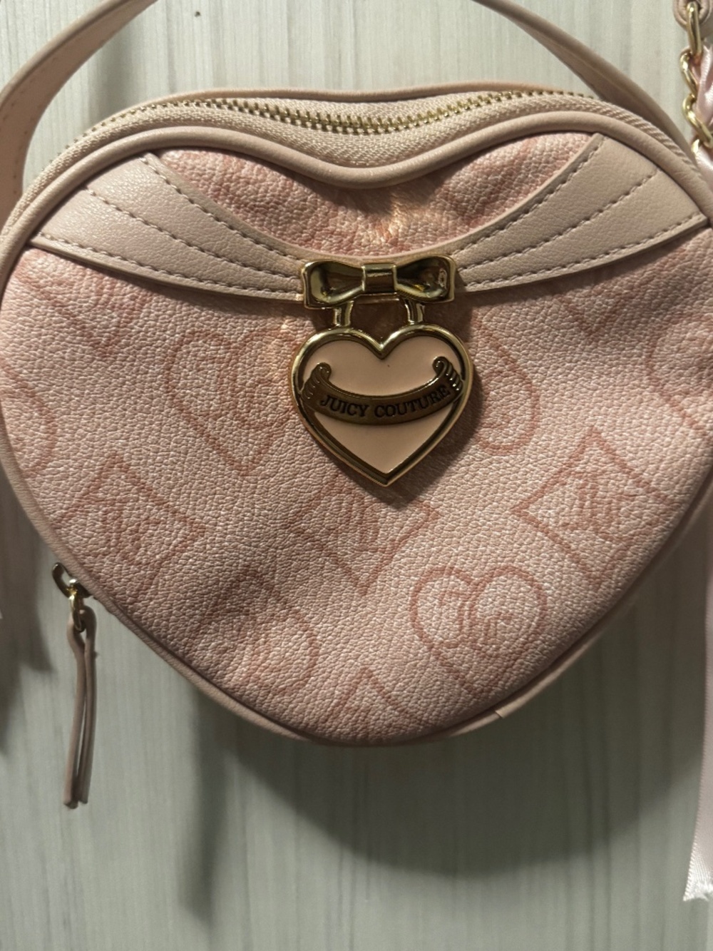 Juicy Couture Precious Moments Heart Crossbody Bag